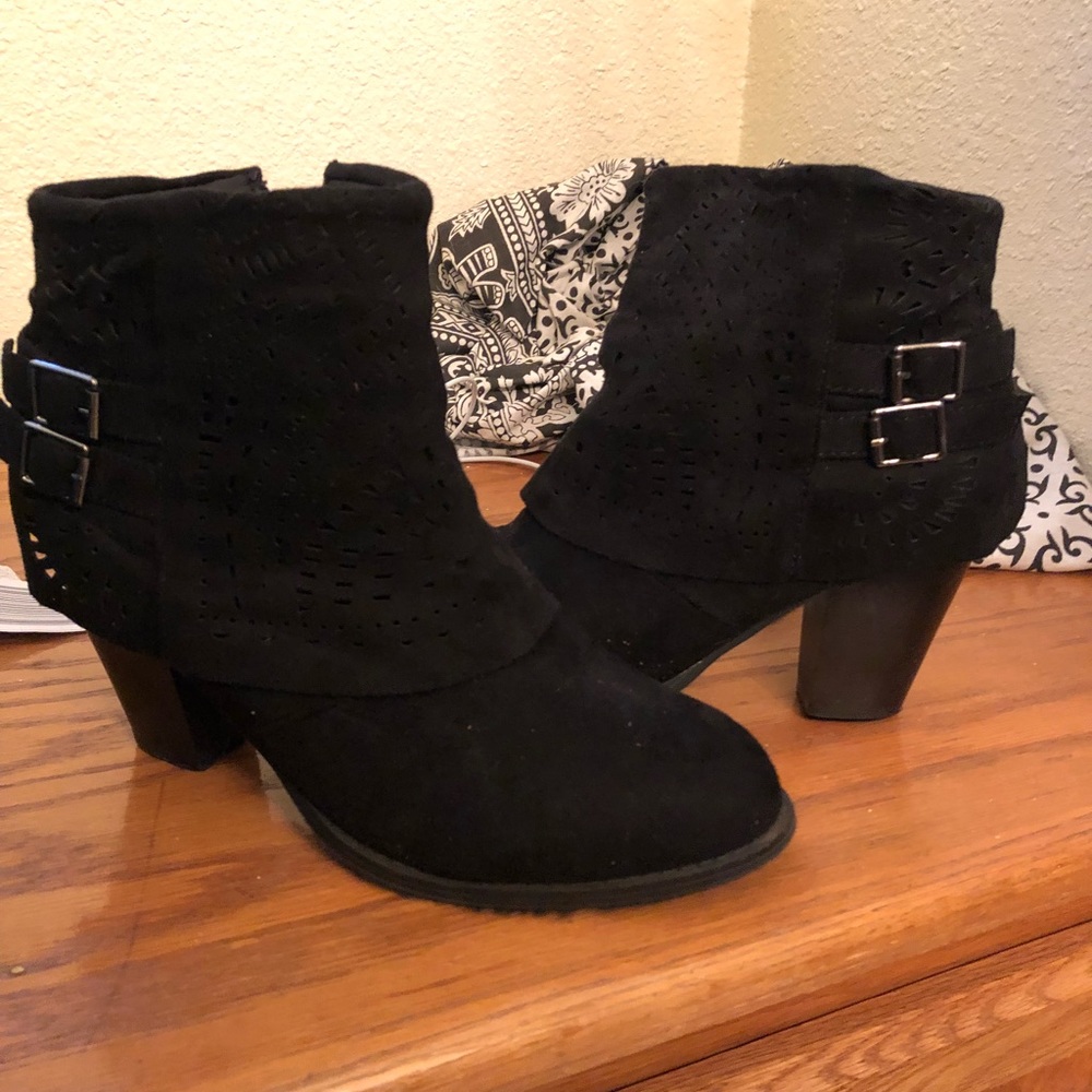 Black booties